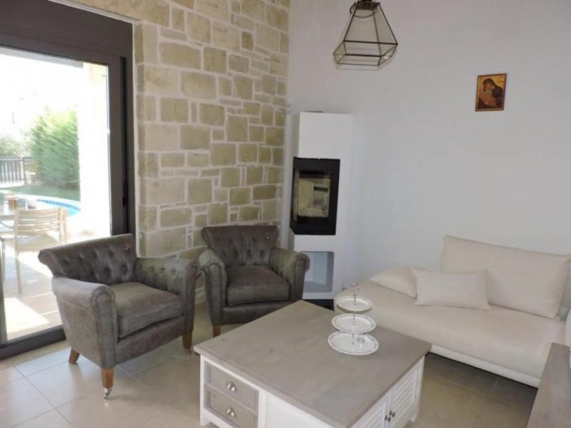 Loutra Kreta, Loutra: Steinhaus mit Pool und Meerblick in einem Komplex zu verkaufen Haus kaufen